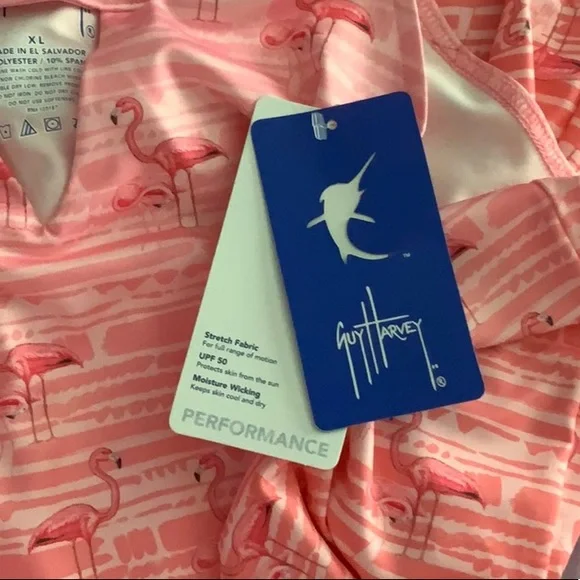 GUY HARVEY Sachet Pink Performance Sleeveles Dress. - Picture 3 of 3